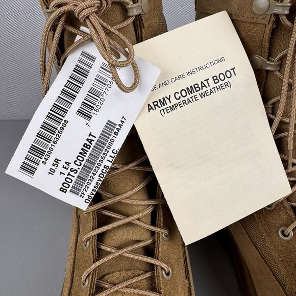 Altama Army Combat Boots Temperate Weather Vibram Coyote Brown 285/102 Men 10.5R - Picture 11 of 12